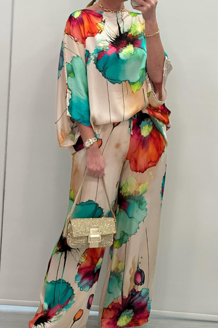 Chic Women's Printed Outfit