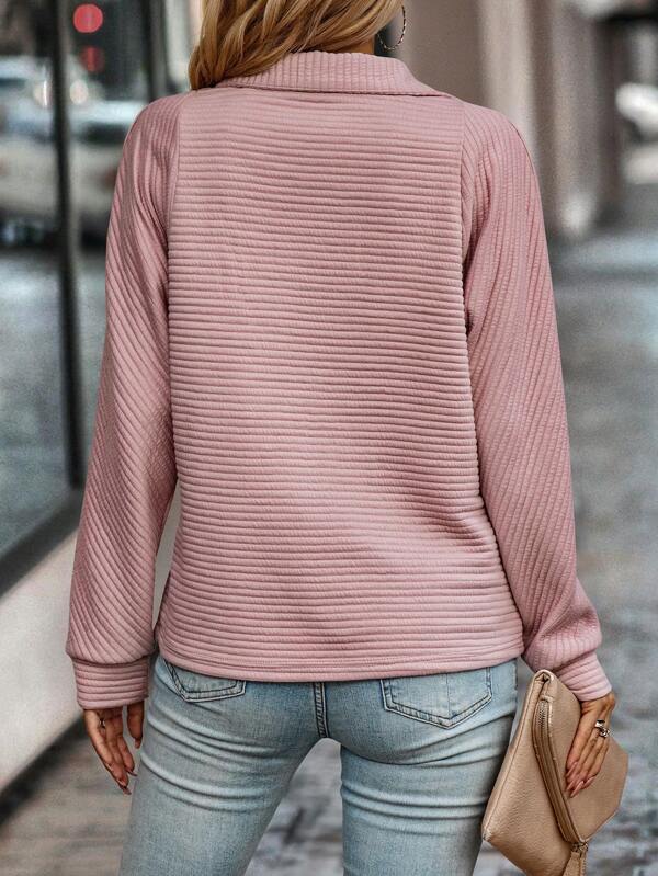 Timeless Solid Color V-Neck Sweater