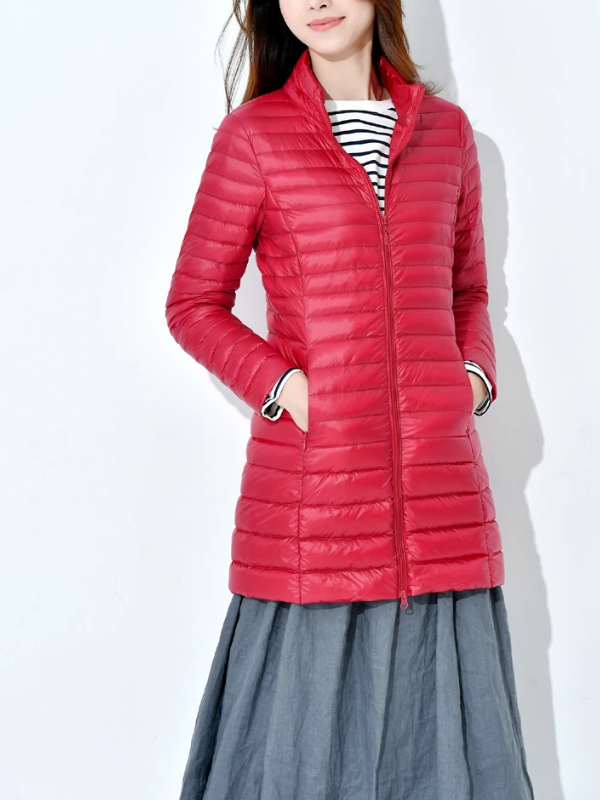 Custom-Fit Lightweight Down Jacket for Women