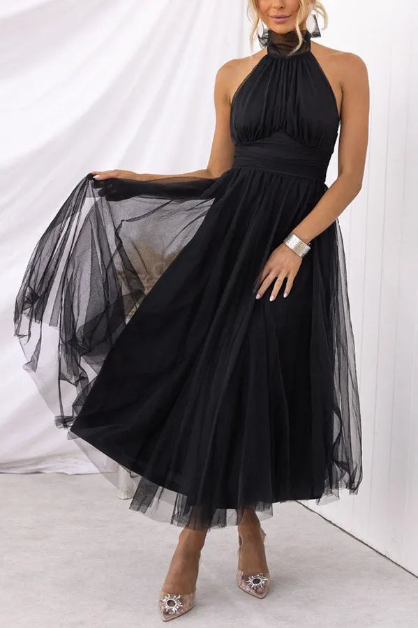Chic Off-Shoulder Evening Dress