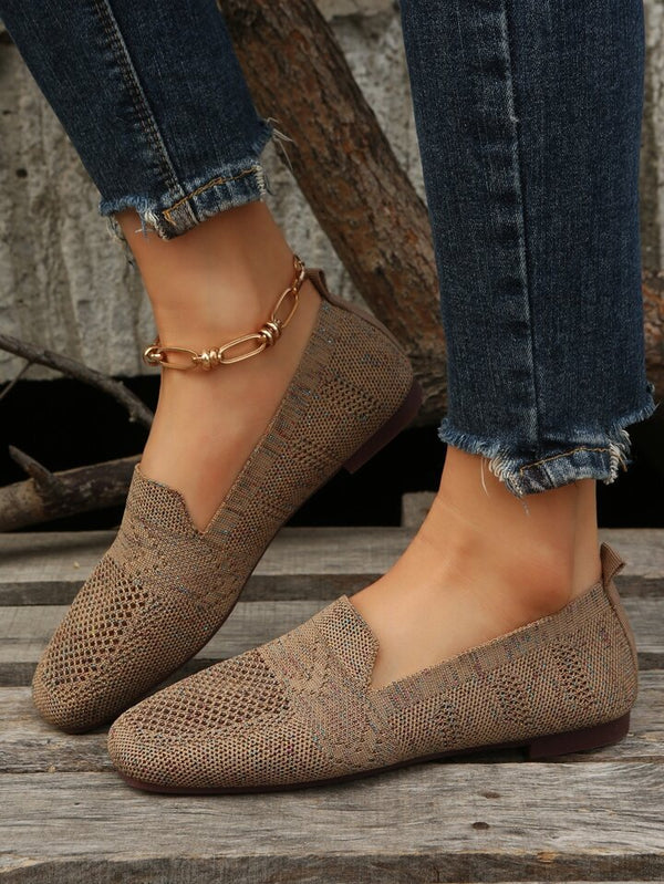 Olivia - Classic Round Toe Ballet Flats for Women