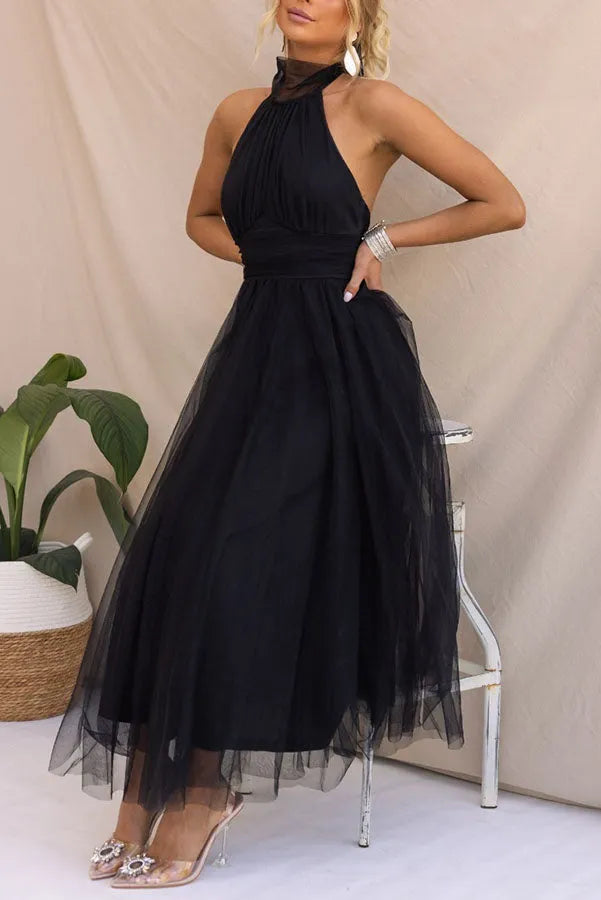 Chic Off-Shoulder Evening Dress