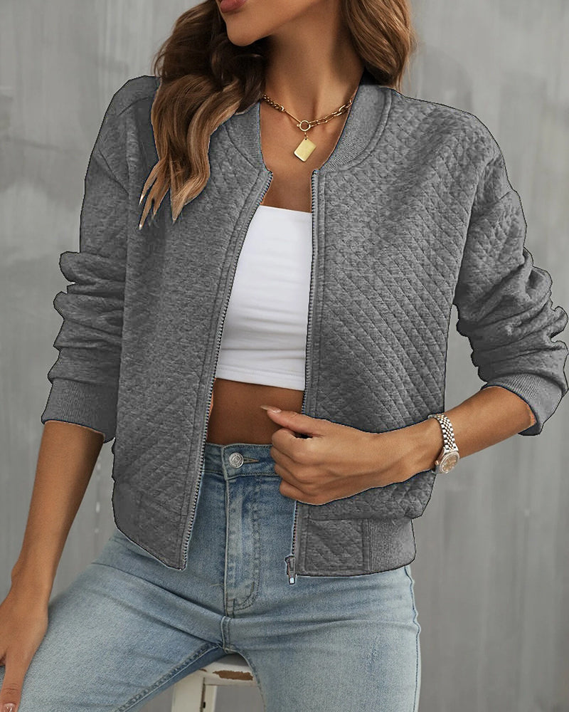 Madilyn Bomber Jacket - Stylish and Versatile Outerwear