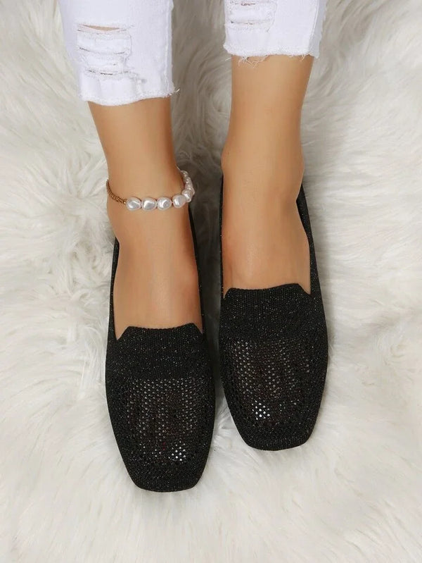 Olivia - Classic Round Toe Ballet Flats for Women