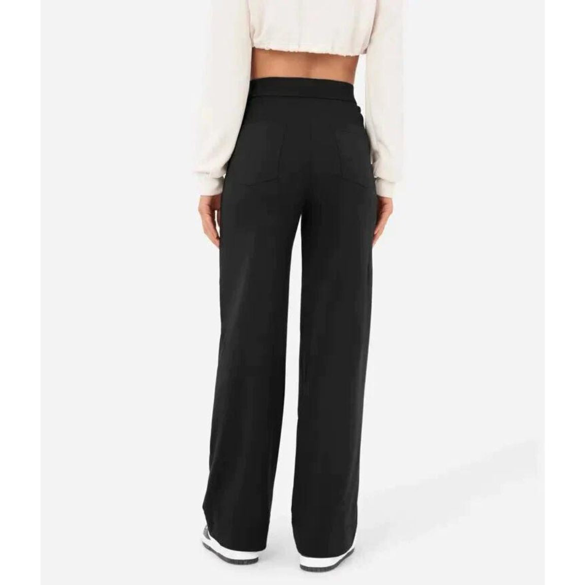 Flexible High-Waisted Stretch Pants