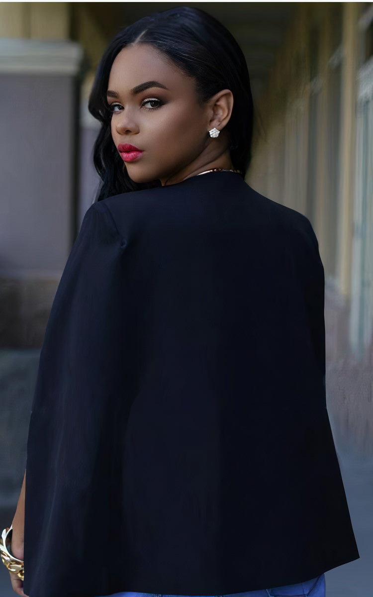 Meike Blazer with Cape Design