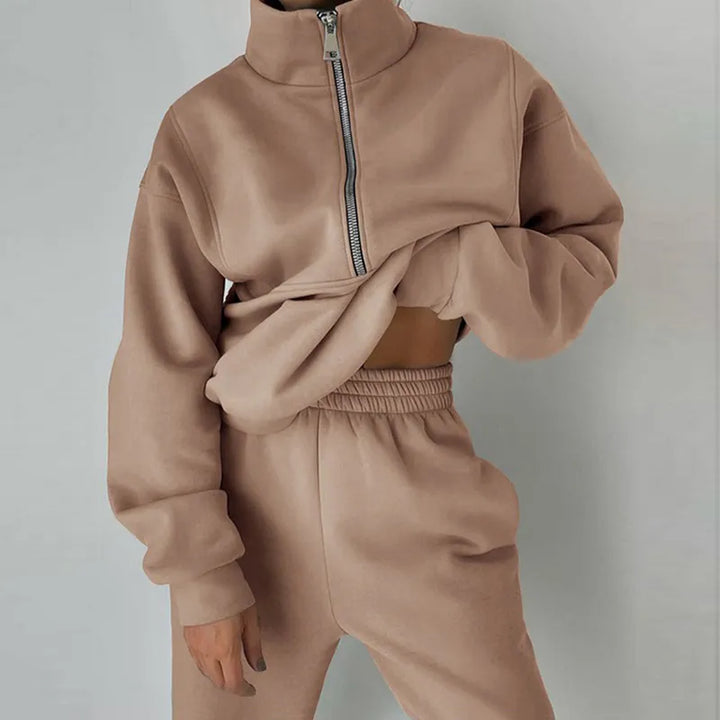 Ira - Comfy 2-Piece Track Suit Ensemble