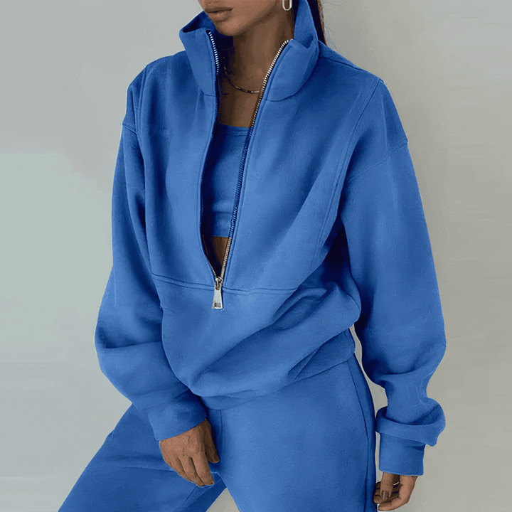 Ira - Comfy 2-Piece Track Suit Ensemble
