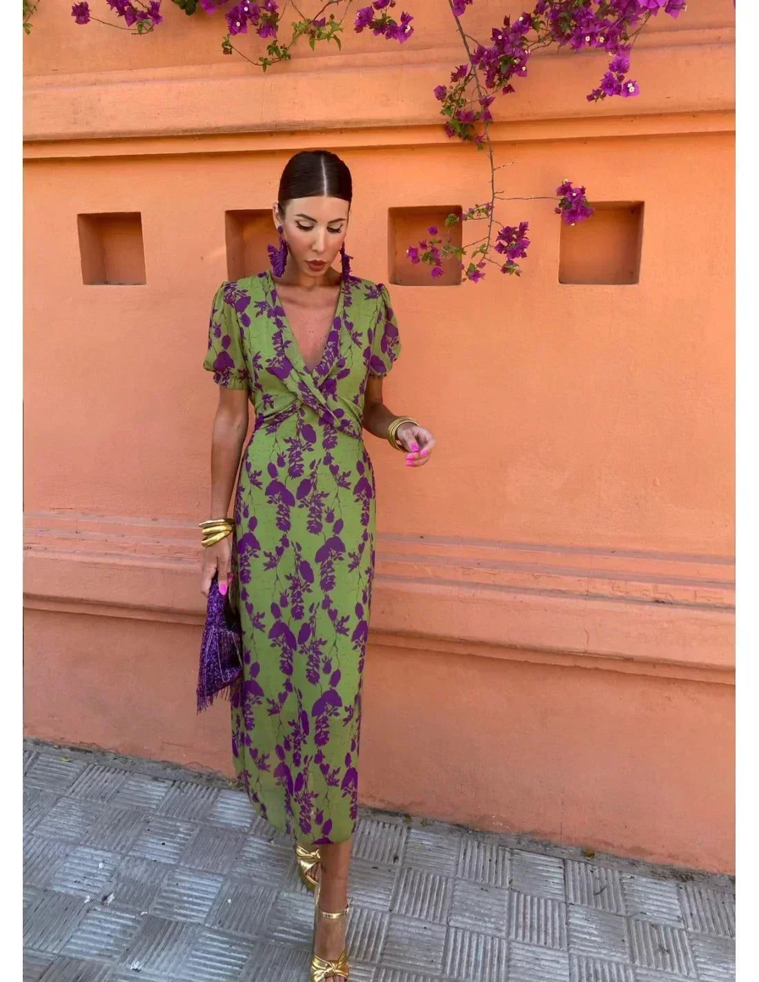 Erin - Elegant Midi Dress