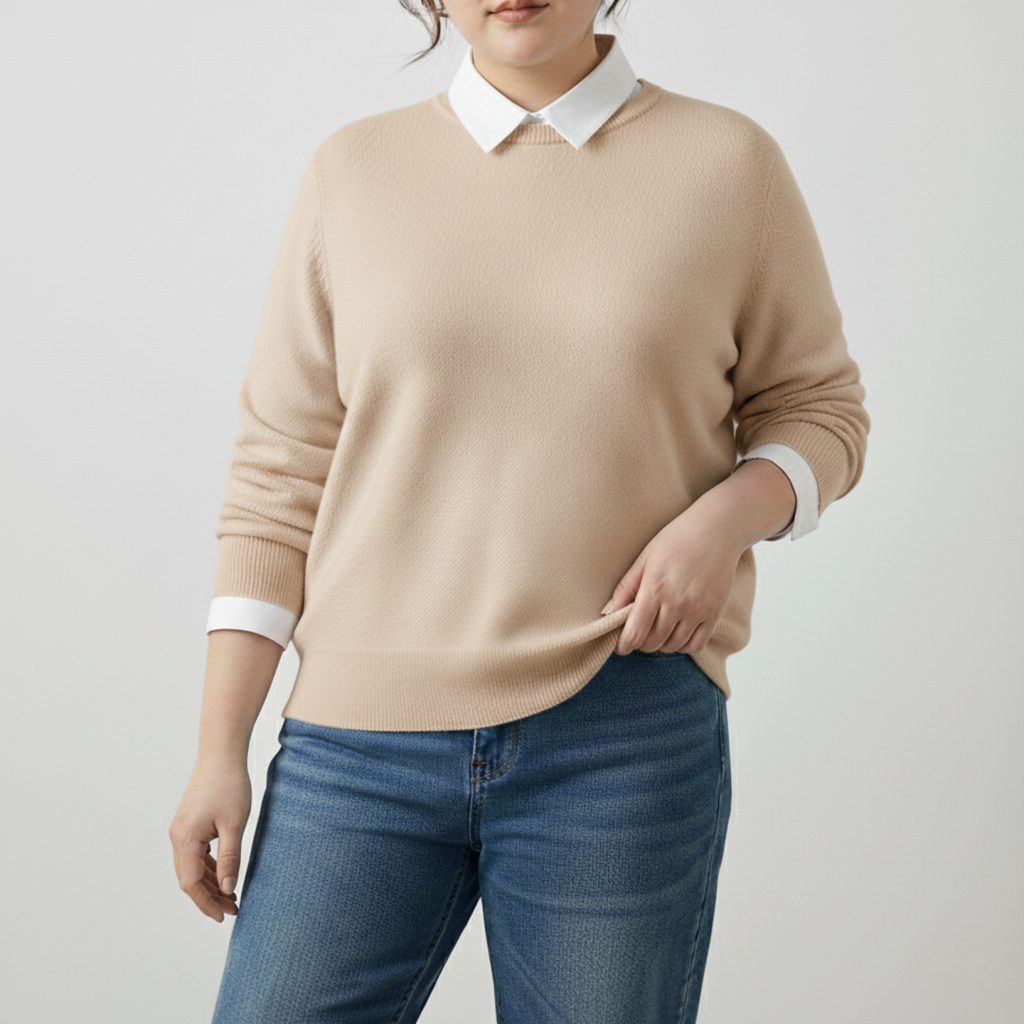 Chic Classic Knit Sweater for Women | Available in Plus Sizes
