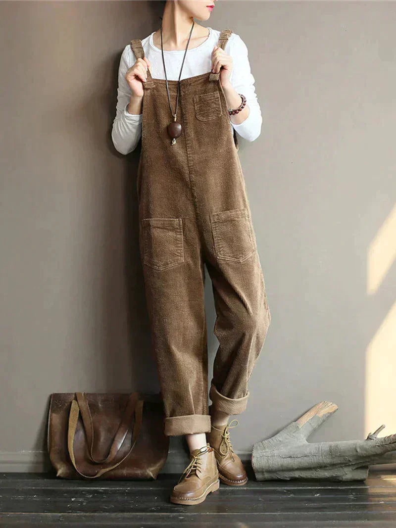 Women's Corduroy Dungarees