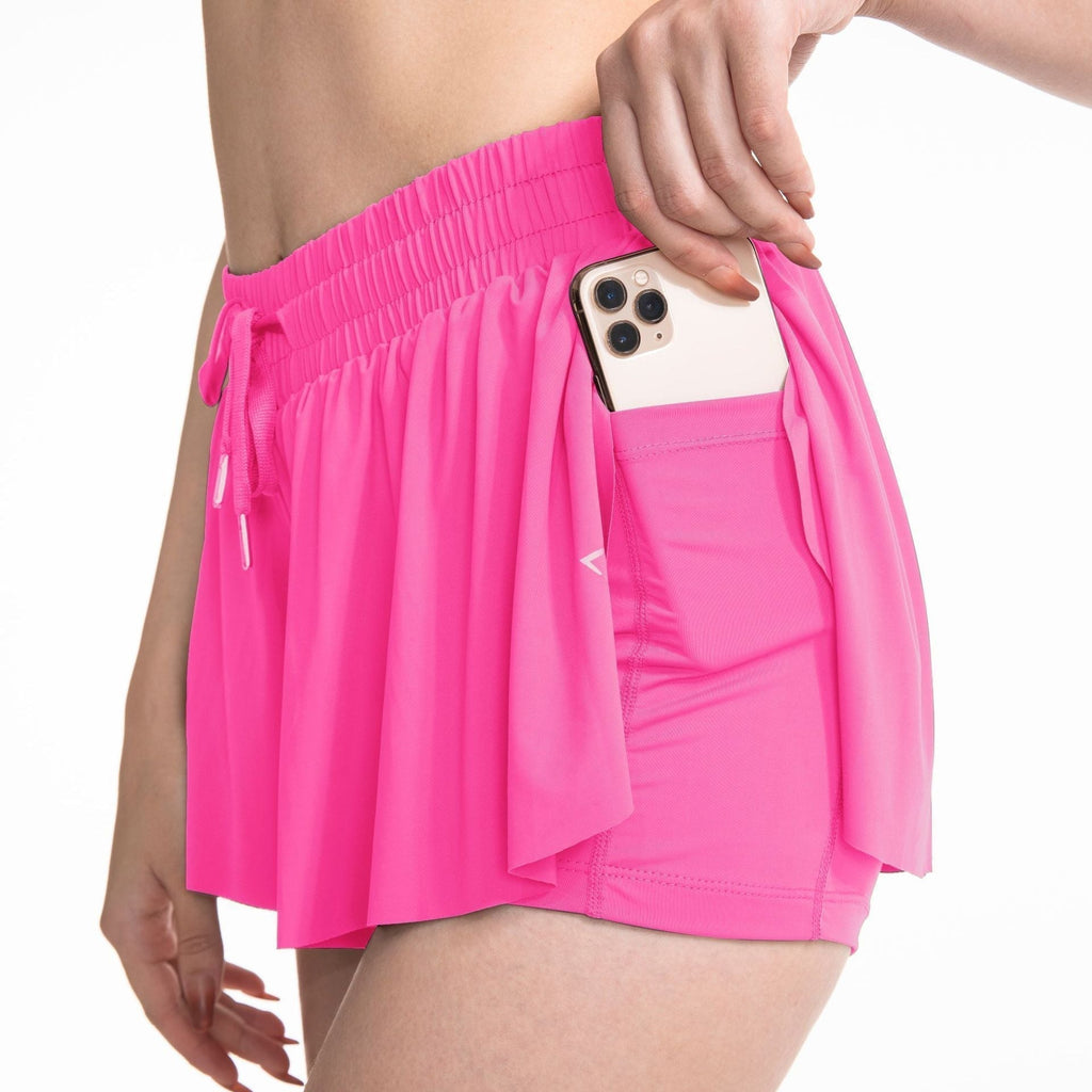 Versatile Tennis Shorts with Dual-Design