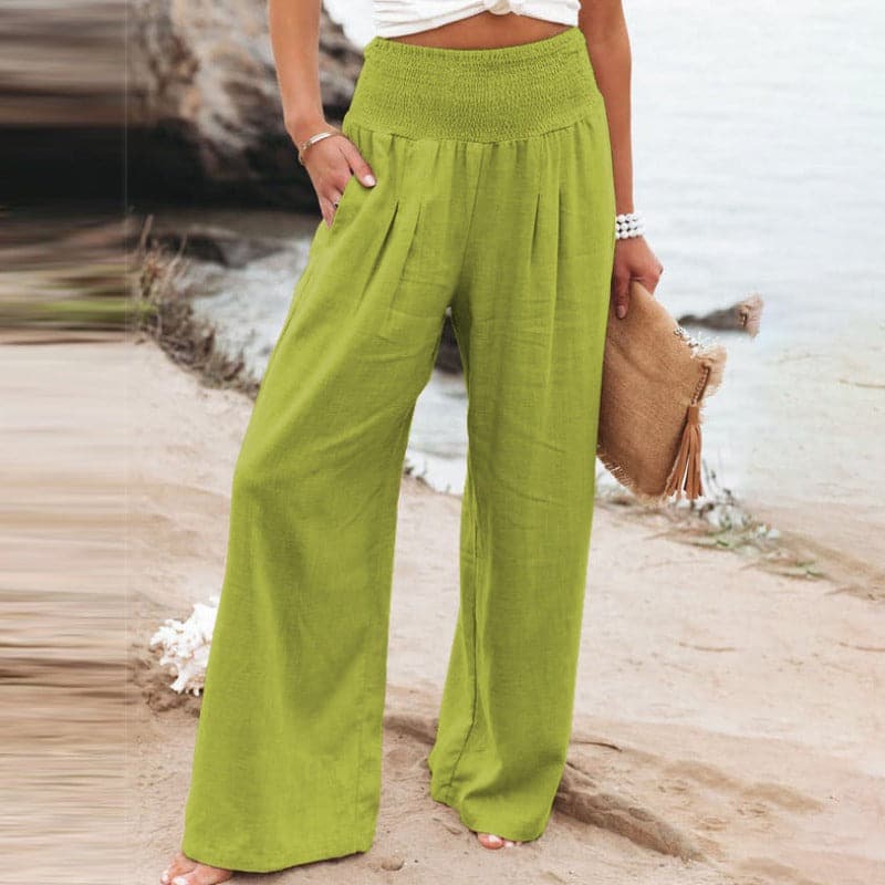Women's Wide-Leg Trousers with a Relaxed Fit