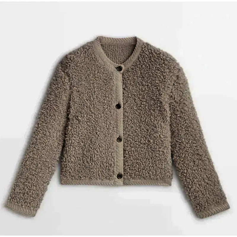 Cozy Plush Women's Teddy Jacket