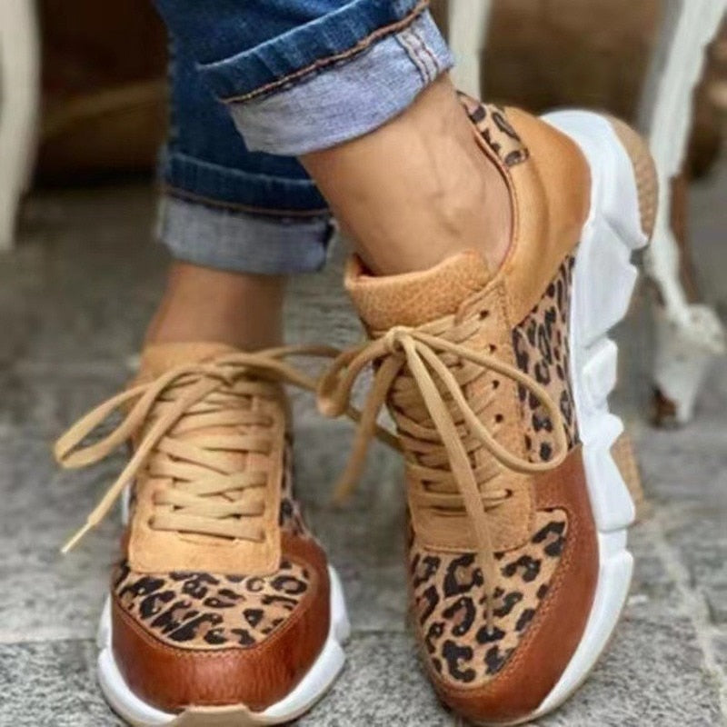 Women's Comfortable Leopard Print Footwear