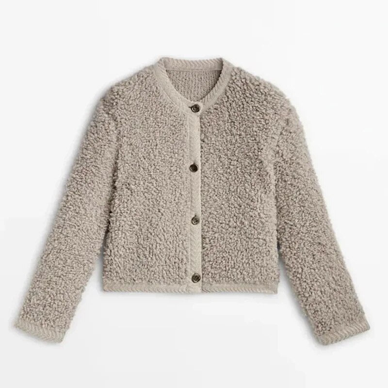 Cozy Plush Women's Teddy Jacket