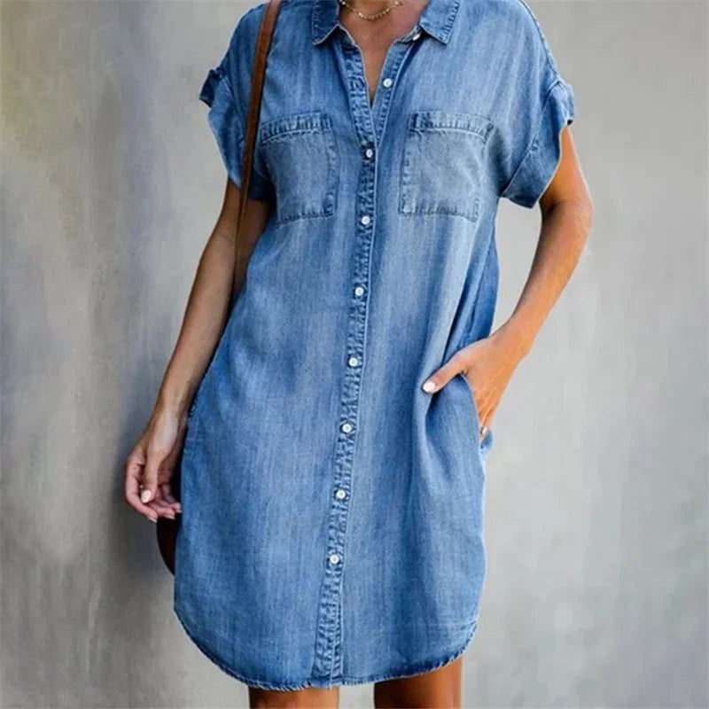 Summer Breeze Line: Dagen Denim Dress