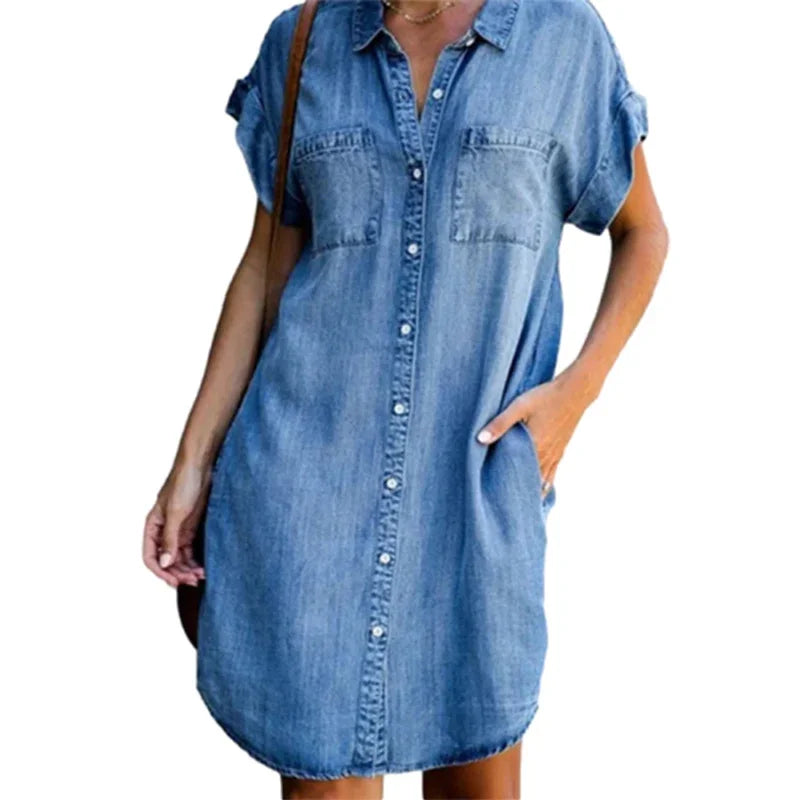 Summer Breeze Line: Dagen Denim Dress