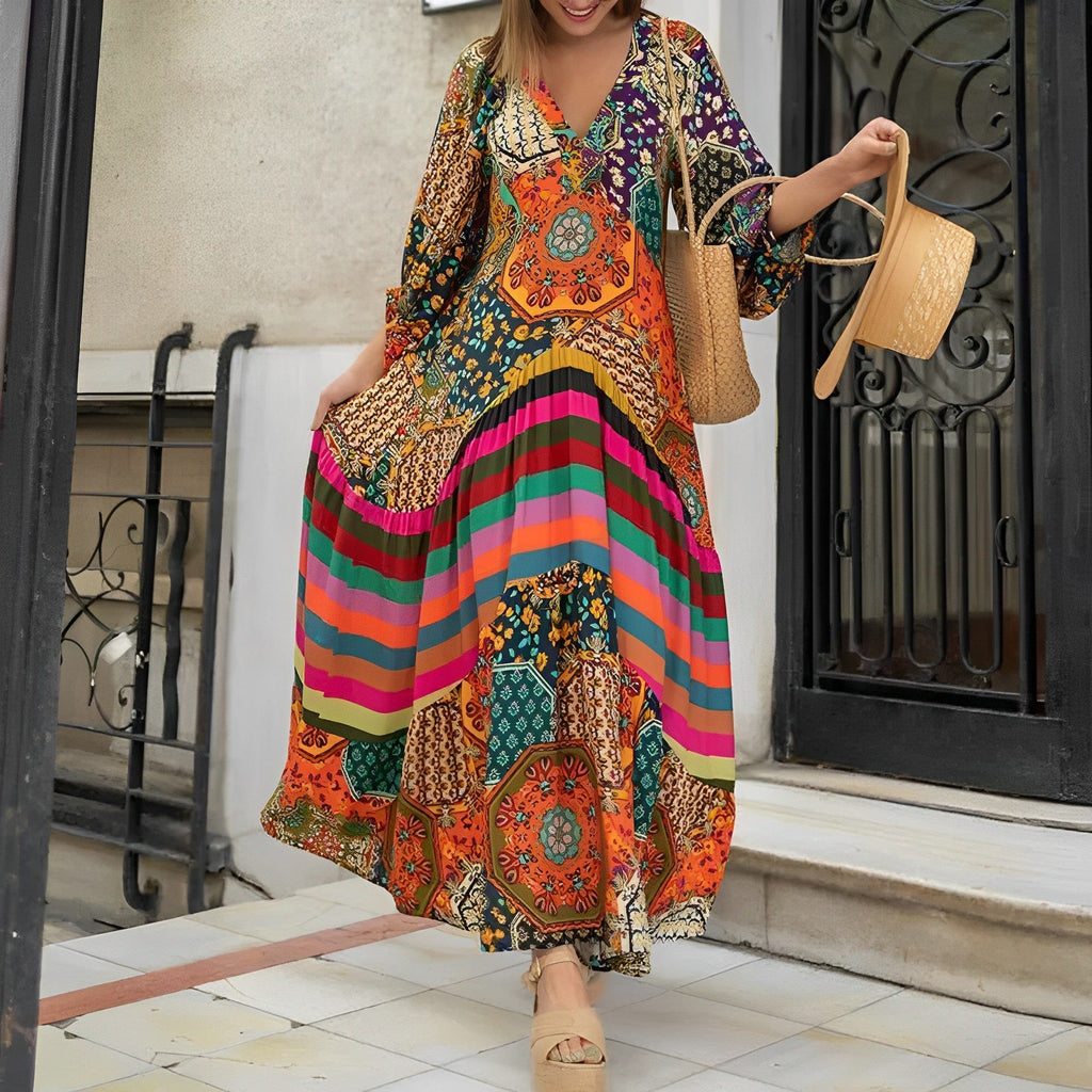 Chic Bohemian-Style Dress