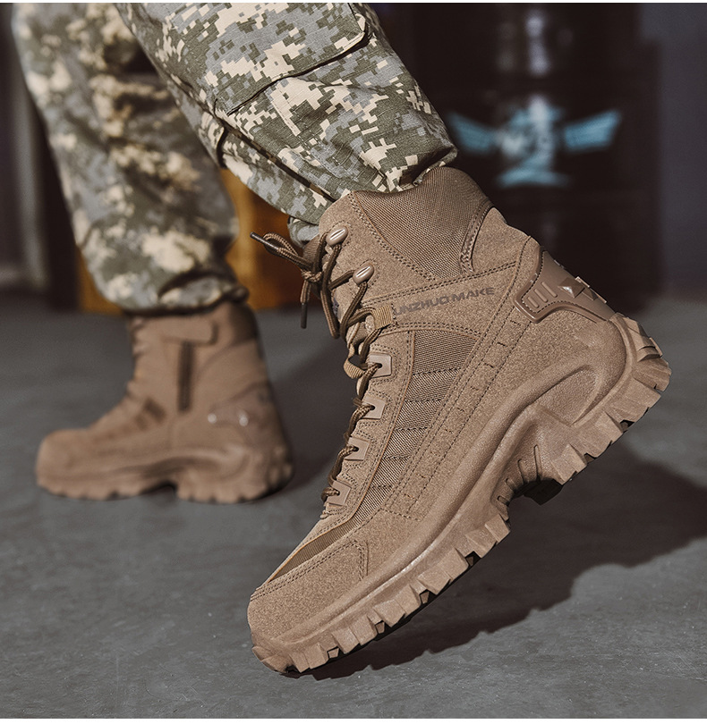 Chic Military-Style Winter Boots